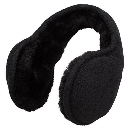 Metog Unisex Foldable Ear Warmers Polar Fleece kints Winter EarMuffs