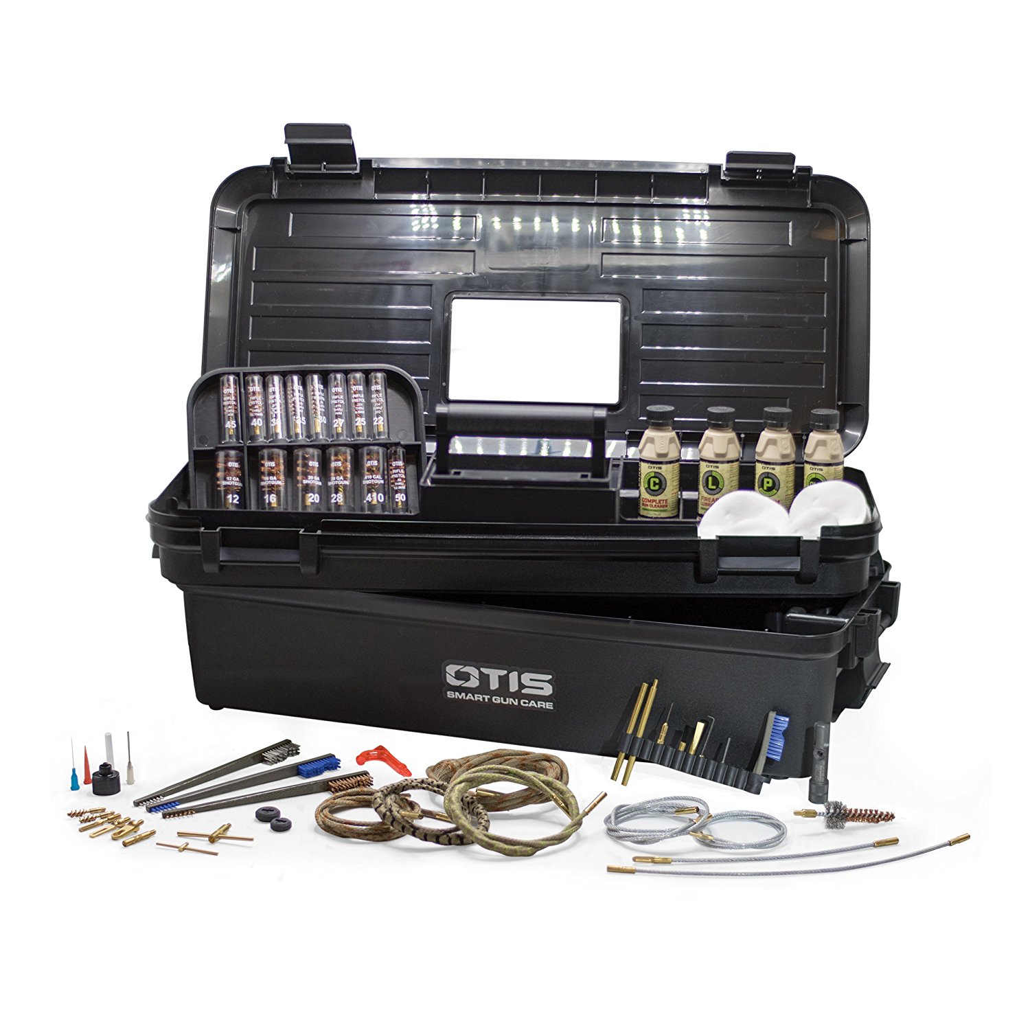 Otis All Caliber Elite Range Box With Universal Gun Cleaning Gear