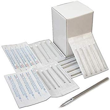 CINRA Tattoo Supply Mix Sizes 12G 14G, 16G, 18G and 20G Body Piercing Needles