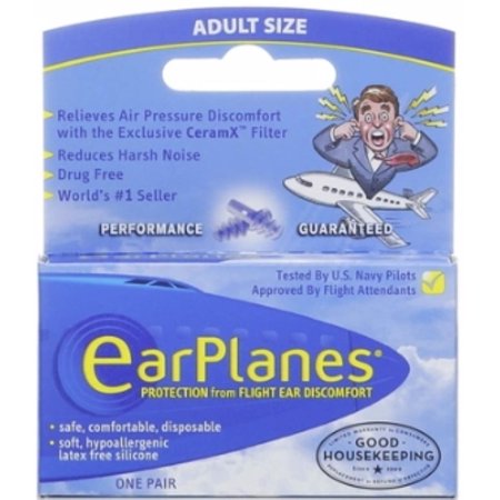 EarPlanes Ear Plugs 1 Pair
