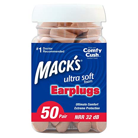 Mack's' Ultra Soft Foam Earplugs