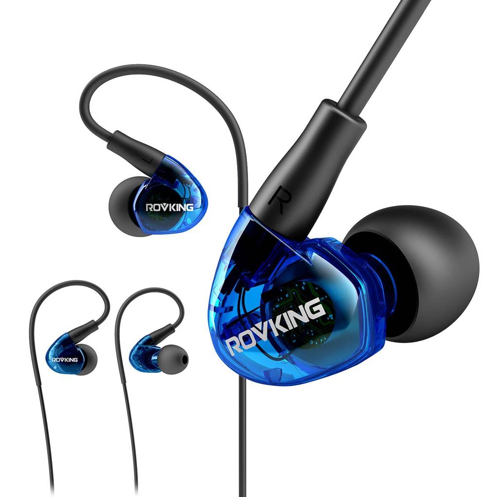 ROVKING Wireless Motorcycle Ear Buds 5.0 Bluetooth Earbuds with Mic