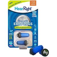 HearRight Volume Control Ear Plugs
