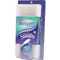 Swisspers 100% Cotton Double-Tipped Cotton Swabs