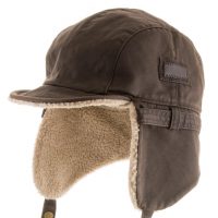 Ultrafino Best Pilot Trooper Aviator Faux Leather Hat